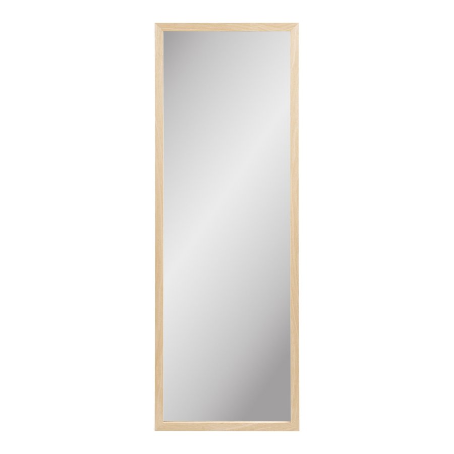 HOUSE NORDIC Scottsdale v�gspejl, rektangul�r - spejlglas og natur tr� (110x45)