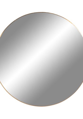HOUSE NORDIC rundt Jersey veggspeil - speilglass og messingstl (80)