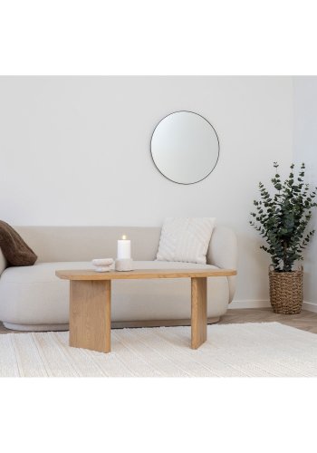 HOUSE NORDIC Jerseyspeil - Speil, stl, svart, 60 cm