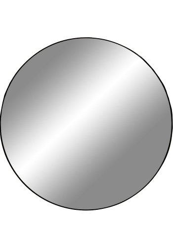 HOUSE NORDIC Jerseyspeil - Speil, stl, svart, 60 cm