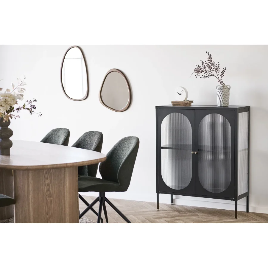 HOUSE NORDIC�Luxon v�gspejl, organisk - spejlglas og natur MDF (64,5x38,5)