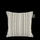 COSI FIRES Cosipillow Striped Heizkissen, Akku, quadratisch - weiß/schwarzer Stoff (50x50)
