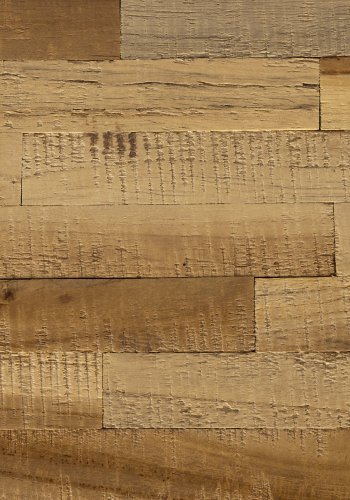 WHITE LABEL LIVING San-skap, m. 8 skuffer - brun teak og stl