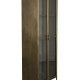 DUTCHBONE Gertlush Vitrine, m. 2 Glastüren und Regalen - Goldeisen