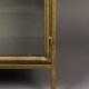 DUTCHBONE Gertlush Vitrine, m. 2 Glastüren und Regalen - Goldeisen
