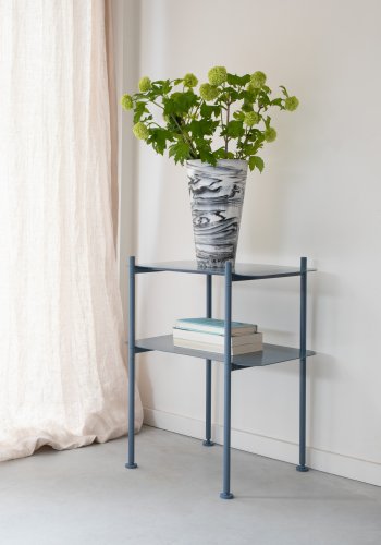 ZUIVER River bokhylle M - havbltt jern