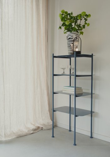 ZUIVER River bokhylle M - havbltt jern