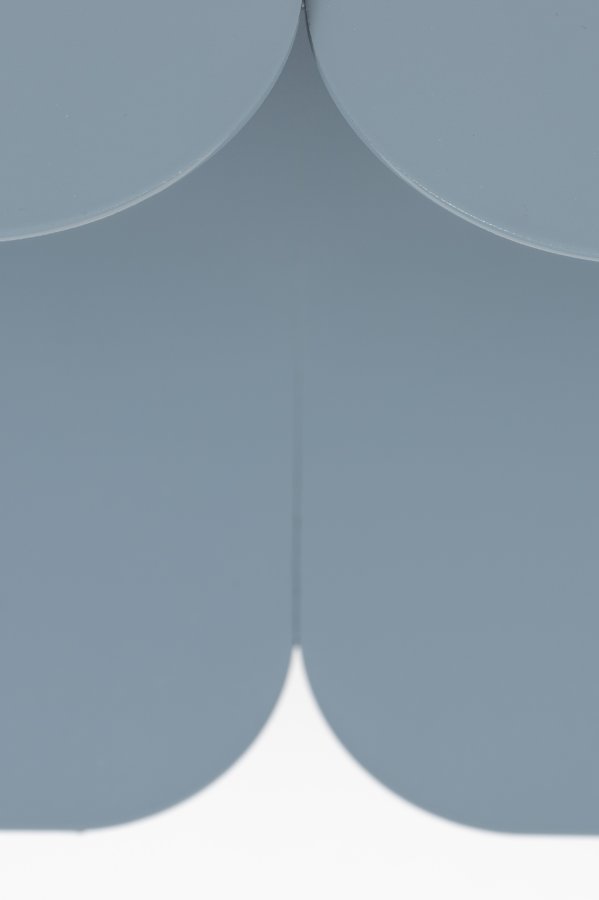 ZUIVER River bokhylle L - havbltt jern