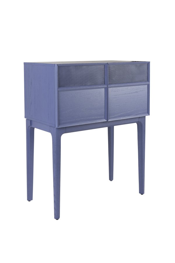 ZUIVER juniskap, m. 2 drer - havlilla eikefiner