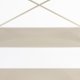 WHITE LABEL LIVING Marcio bokhylle, m. 4 hyller - beige MDF og metall