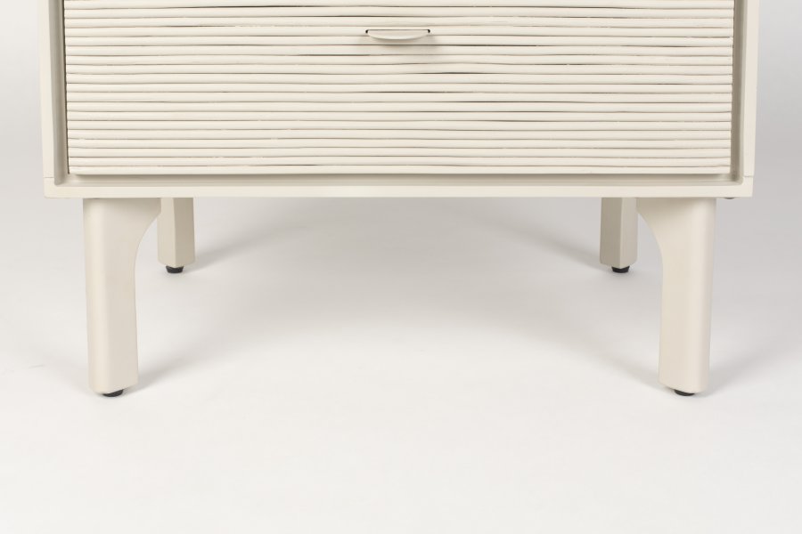 ZUIVER Morgen kommode, m. 4 skuffer - gr rotting/MDF/akasietre