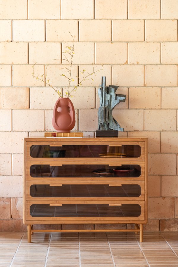 Dutchbone skuff Caroun bred