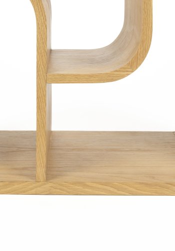 ZUIVER Seven bokhylle - naturlig eikefiner