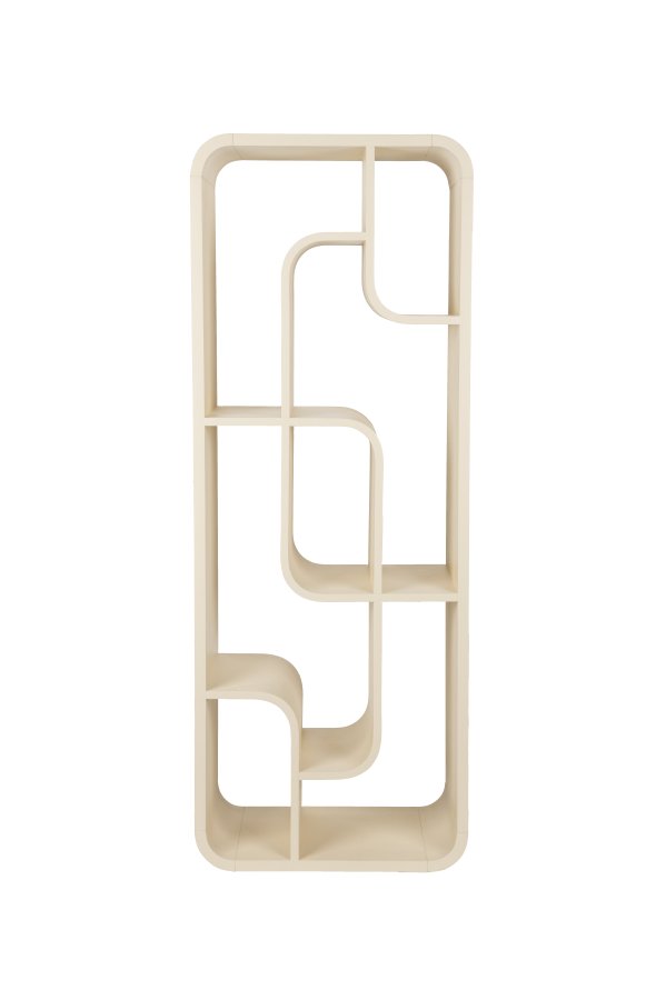 ZUIVER Seven bokhylle - beige eikefiner