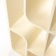 ZUIVER Seven bokhylle - beige eikefiner