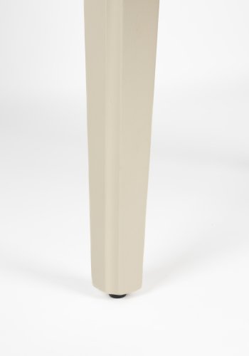 ZUIVER juniskap, m. 1 nettingdr, 1 hylle og 3 skuffer - beige metall og tre