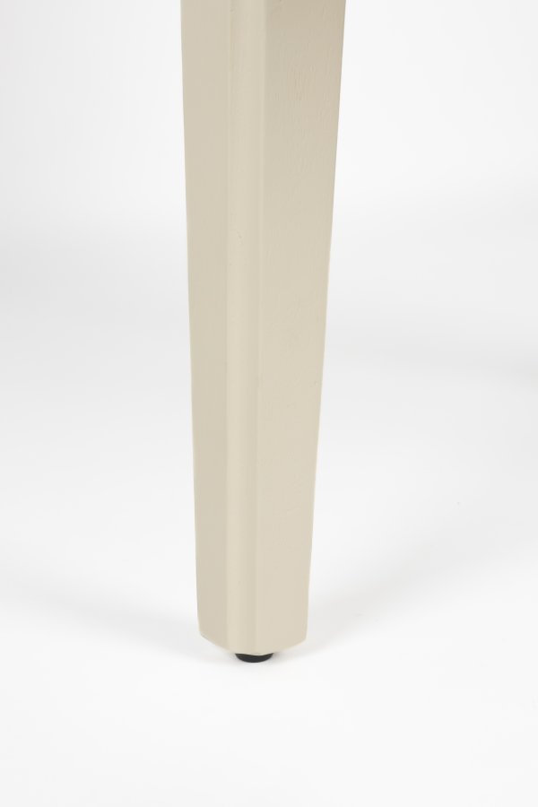 ZUIVER juniskap, m. 1 nettingdr, 1 hylle og 3 skuffer - beige metall og tre