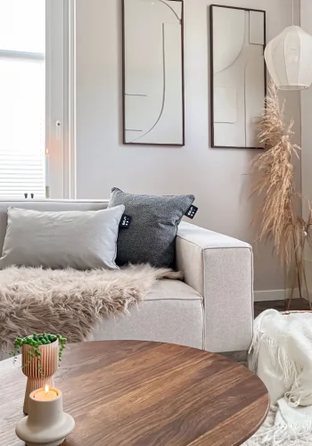 COSI FIRES Cosipillow Solid Heizkissen, mit Akku, rechteckig - Naturstoff (40x60)