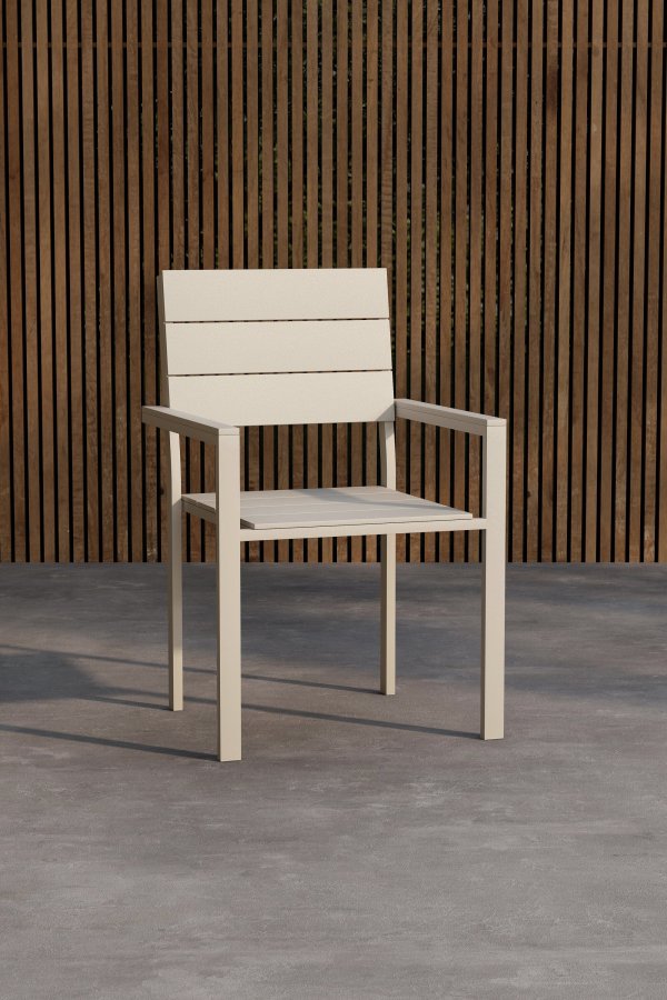 VENTURE HOME Levels spisestoler 2-pakning - Beige