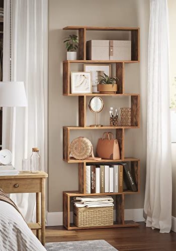 VASAGLE cube display bokhylle og romdeler - brun sponplate