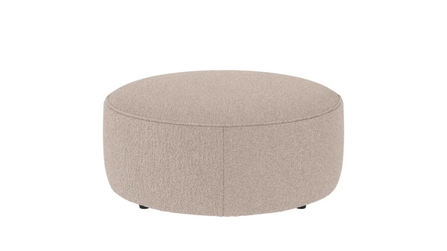ROWICO Joplin puff �90 lys beige stoff Alice #01 (c4)