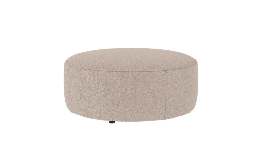 ROWICO Joplin puff �90 lys beige stoff Alice #01 (c4)