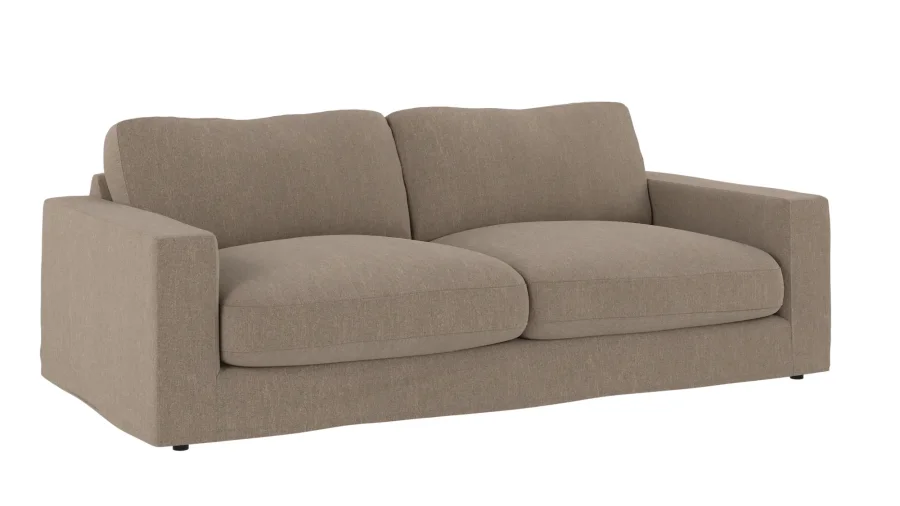 ROWICO Langdon soffa 3-sits nougattyg Casual #04