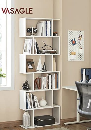 VASAGLE cube display bokhylle og romdeler - hvit sponplate