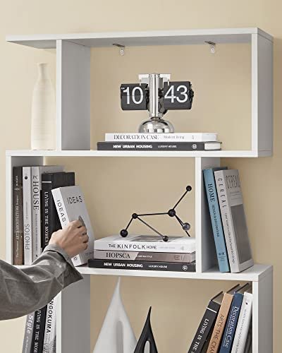 VASAGLE cube display bokhylle og romdeler - hvit sponplate