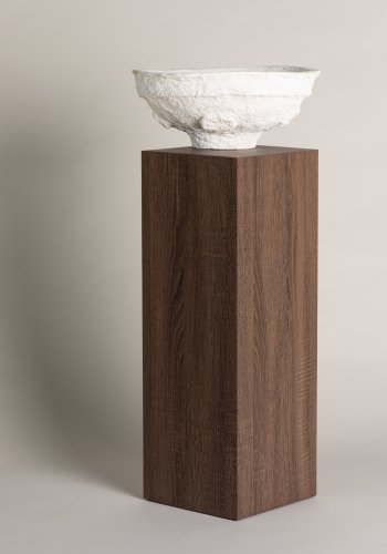 VIND KOLLEKSJON Ramsvik pidestall, firkantet - brun MDF (H:65)