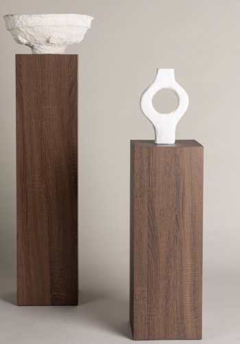 VIND COLLECTION Ramsvik pidestall, firkantet - brun MDF (H:95)