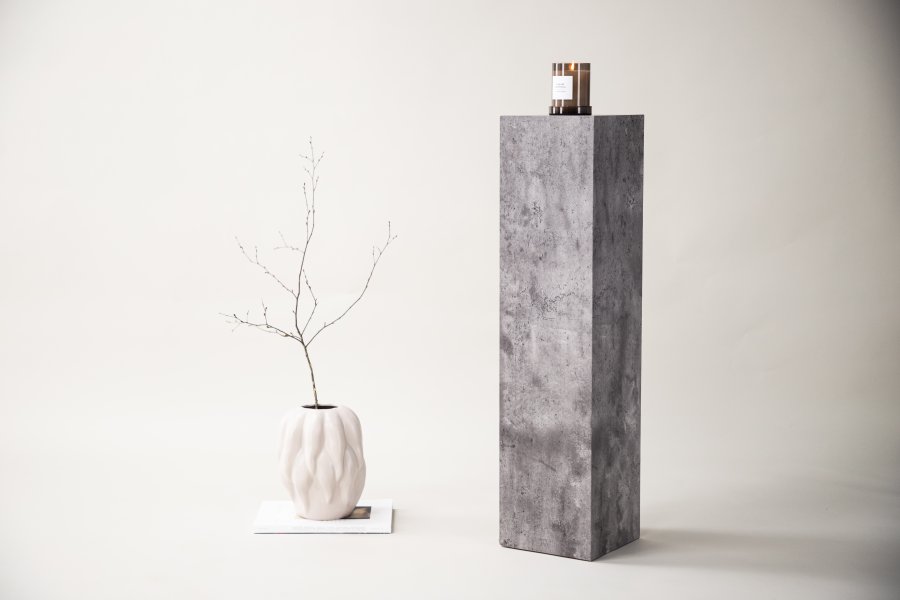 VIND COLLECTION Ramsvik pidestall, firkantet - gr MDF (H:95)