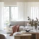 ROWICO Langdon soffa 4-sits sandf�rgat tyg Casual #36