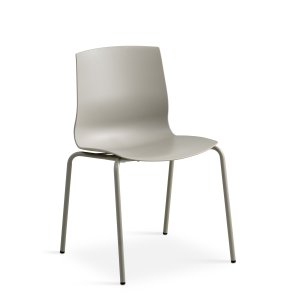 Liv spisebordsstol - stone PVC og stone metal