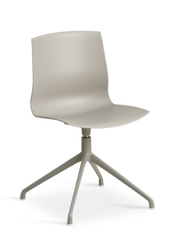 Liv spisebordsstol, med svingfunksjon - stein PVC og steinmetall