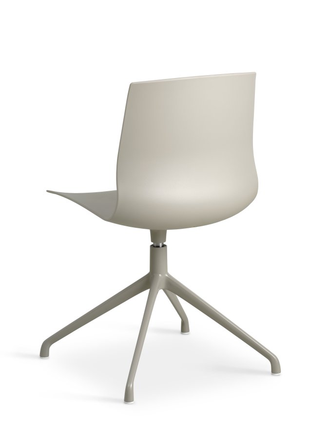 Liv spisebordsstol, med svingfunksjon - stein PVC og steinmetall