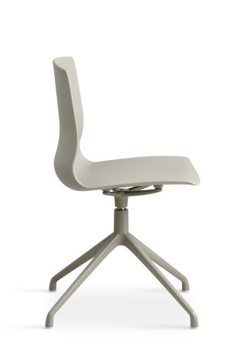 Liv spisebordsstol, med svingfunksjon - stein PVC og steinmetall