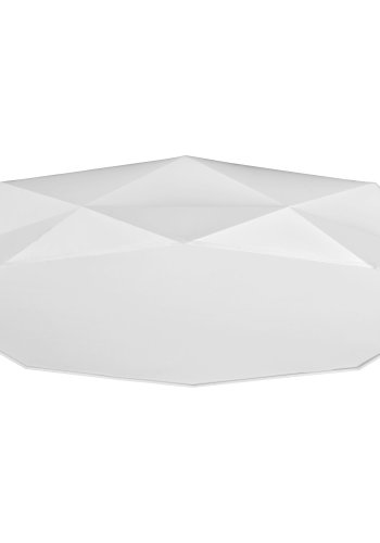 TK Kantoor loftlampe - hvid stof og hvid metal