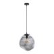 TK Sol taklampe - grafittglass og sort metall