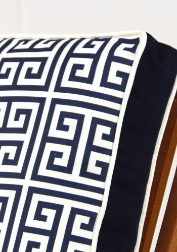 NORDVÄRK YM1213 pute til hagestol, firkantet - flerfarget bomull/polyester (42x42)