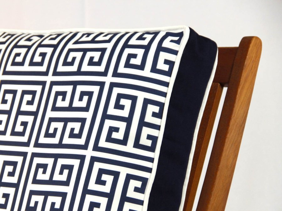 NORDVÄRK YM1213 pute til hagestol, firkantet - flerfarget bomull/polyester (42x42)