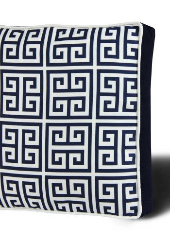 NORDVÄRK YM1213 pute til hagestol, firkantet - flerfarget bomull/polyester (42x42)