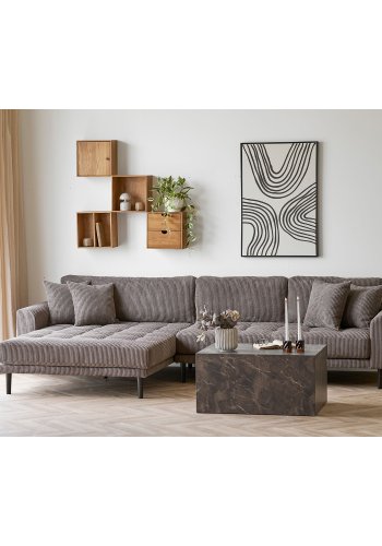 HOUSE NORDIC Townsville v&auml;gghylla, fyrkantig - naturlig ek