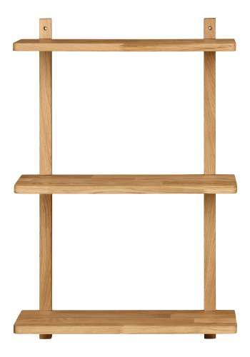 HOUSE NORDIC Townsville v�ghylde, m. 3 hylder, kvadratisk - natur egetr�