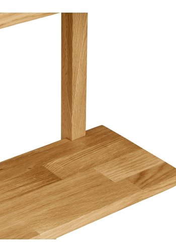 HOUSE NORDIC Townsville v�ghylde, m. 3 hylder, kvadratisk - natur egetr�