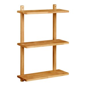HOUSE NORDIC Townsville v�ghylde, m. 3 hylder, kvadratisk - natur egetr�