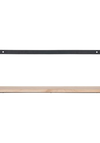 HOUSE NORDIC Basel Hylle - Vegghylle, stl, furu 55x14x18 cm