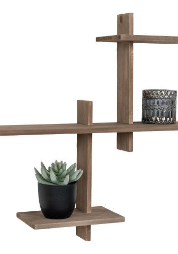 HOUSE NORDIC Gavi Hylle - Vegghylle, furu 53x15x56 cm