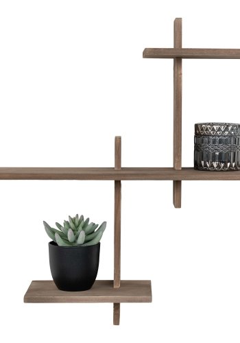 HOUSE NORDIC Gavi Hylle - Vegghylle, furu 53x15x56 cm