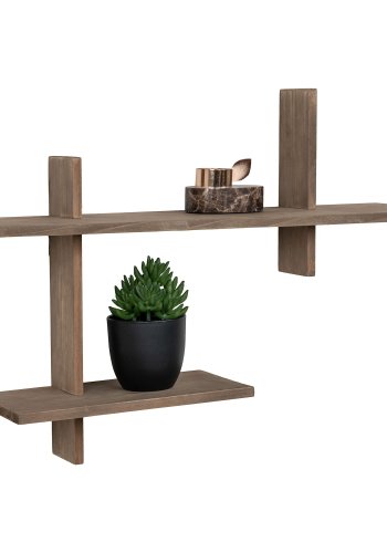 HOUSE NORDIC Ovada Hylle - Vegghylle, furu<br>60x15x36 cm
